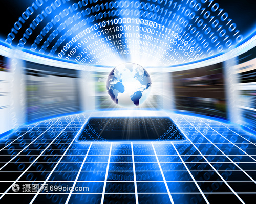 筆記本電腦屏幕全球計(jì)算機(jī)網(wǎng)絡(luò)的象征